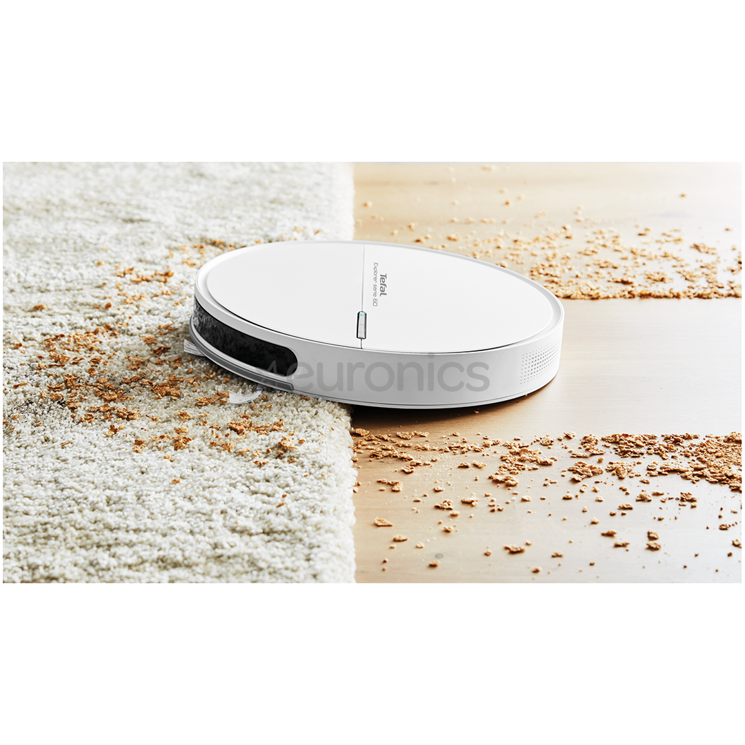 Tefal X-plorer Serie 60 Allergy care, сухая и влажная уборка, белый - Робот-пылесос