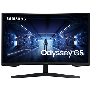 32'' ieliekts QHD monitors Odyssey G5, Samsung LC32G55TQWRXEN