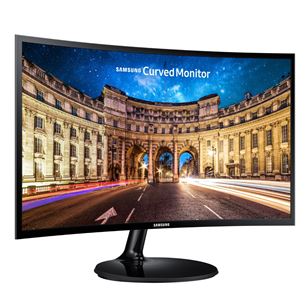 27'' ieliekts Full HD LED VA monitors, Samsung LC27F390FHRXEN