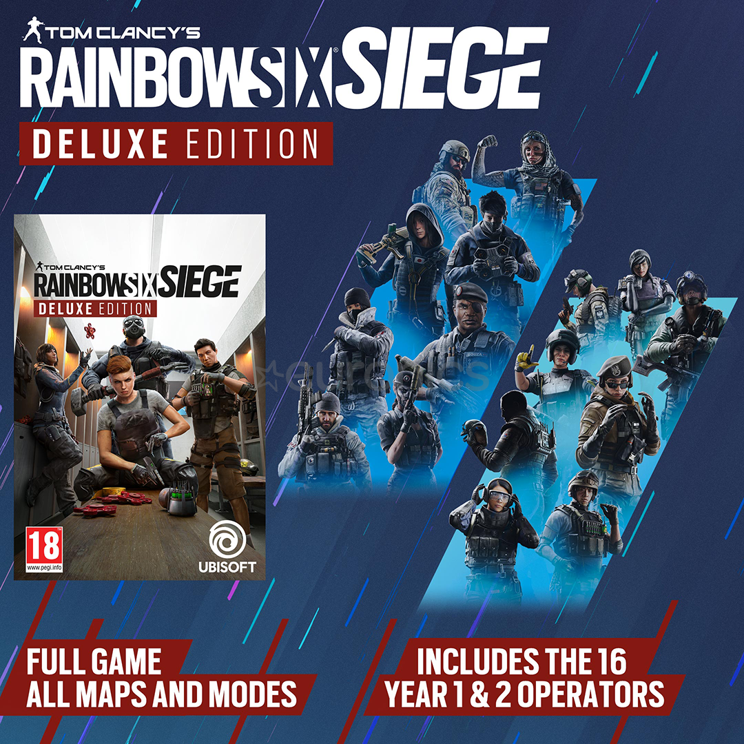 Xbox One / Series X spēle, Tom Clancy's Rainbow Six Siege Deluxe Edition