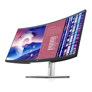 Dell UltraSharp U3821DW, 38'', WQHD+, LED IPS, curved, gray - Monitor