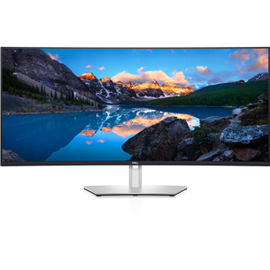 Dell UltraSharp U4021QW, 40'', WUHD, LED IPS, curved, gray - Monitor