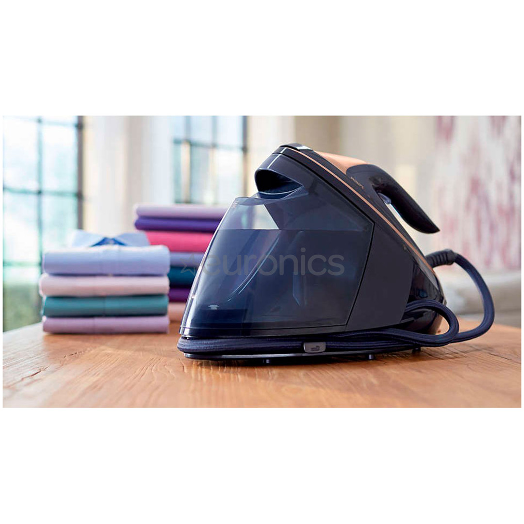 Philips PerfectCare 9000, 3100 W, melna/zelta - Gludināšanas sistēma