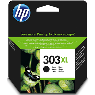 Ink cartridge HP 303XL (black) T6N04AE#UUS