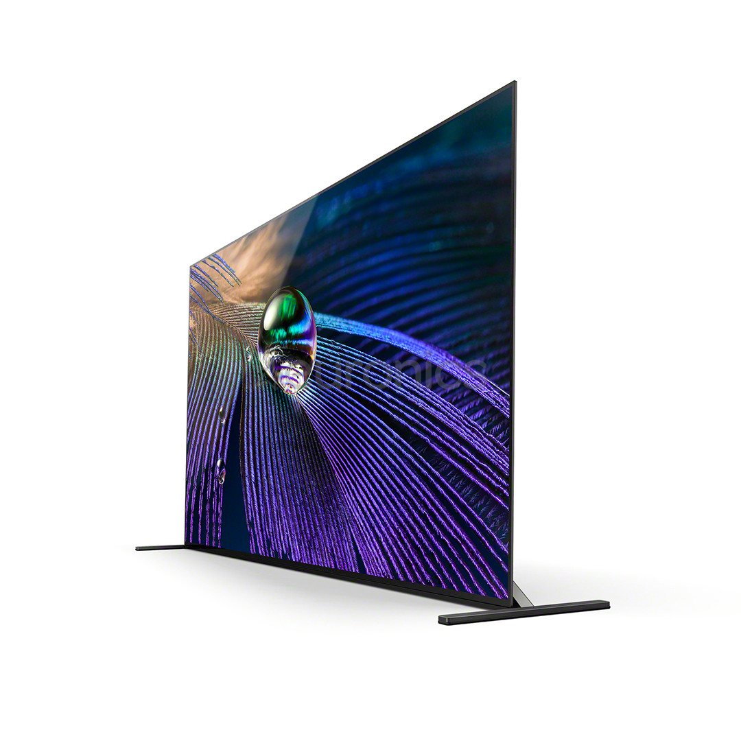 Sony XR A90J, 65", 4K UHD, OLED, боковые ножки, черный - Телевизор