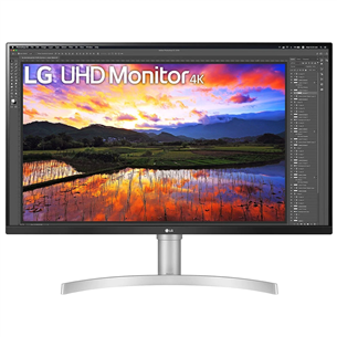 LG UltraGear 32UN650-W, 31,5'', UHD, LED IPS, melna - Monitors 32UN650-W