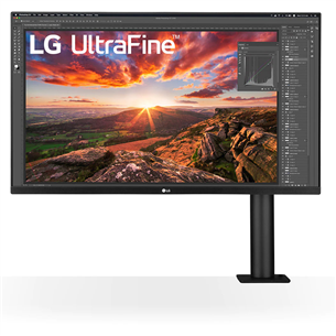 LG UltraFine 32UN880-B, 31,5'', UHD, LED IPS, melna - Monitors 32UN880-B