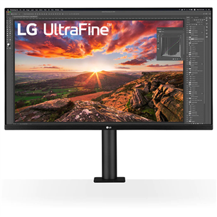 LG UltraFine 32UN880-B, 31,5'', UHD, LED IPS, melna - Monitors
