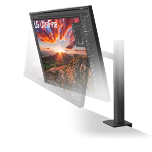LG UltraFine 32UN880-B, 31,5'', UHD, LED IPS, melna - Monitors
