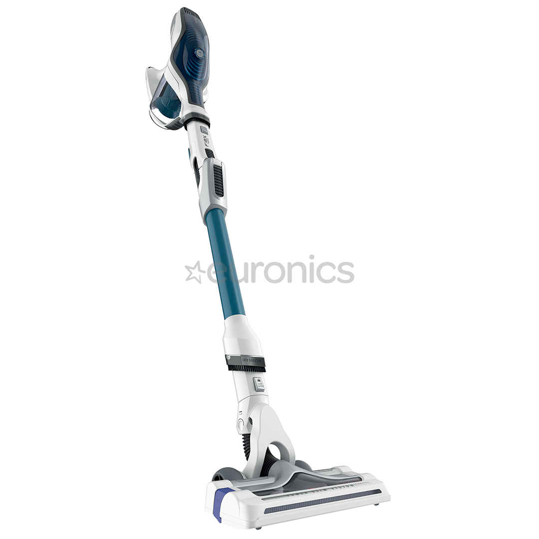 Tefal Air Force 360 Flex Pro, zila/balta - Bezvadu putekļu sūcējs