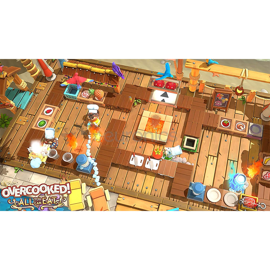 Spēle priekš Nintendo Switch, Overcooked! All You Can Eat