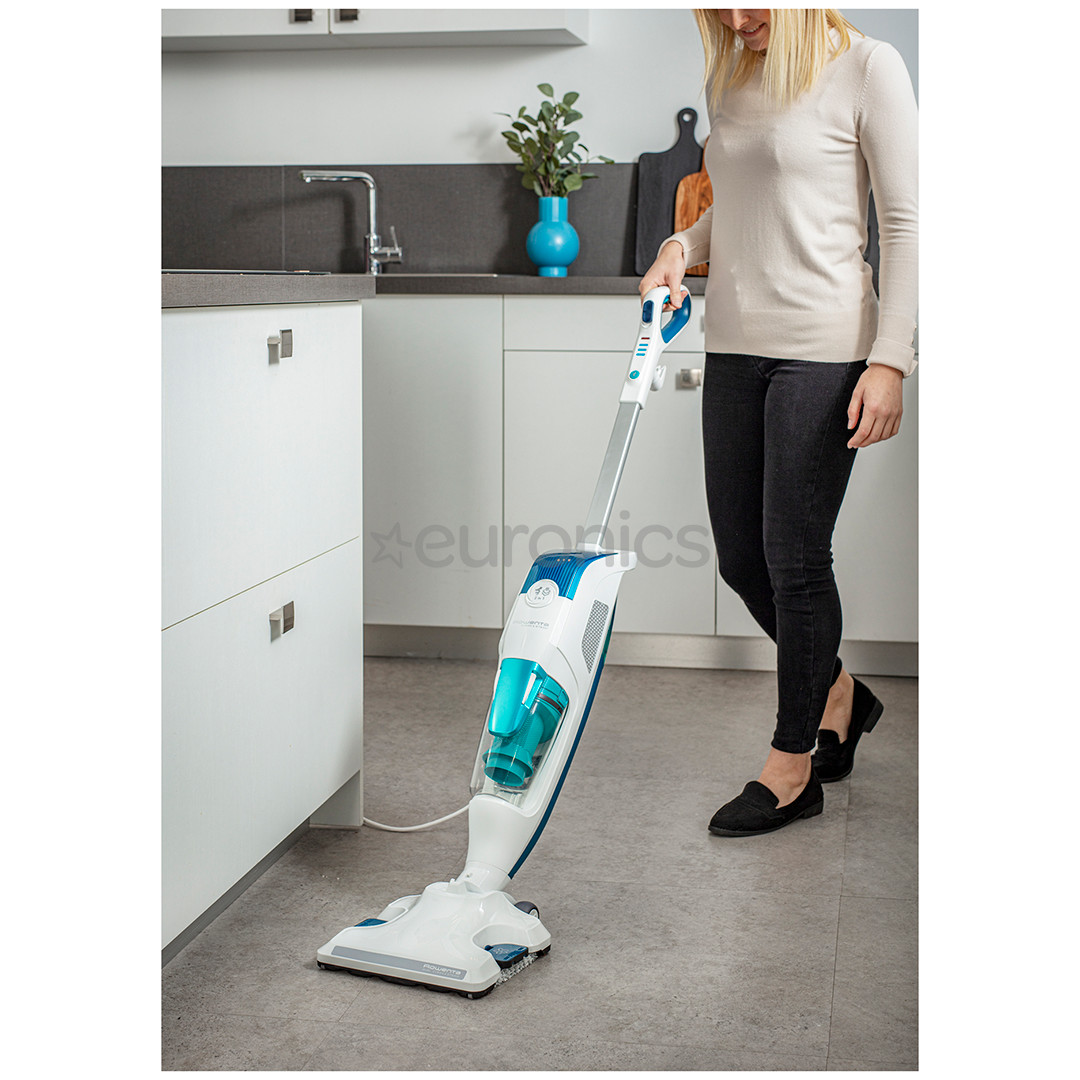Tefal Clean & Steam Revolution, balta/zilizaļa - Tvaika tīrītājs