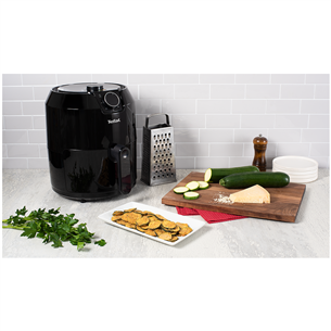 Tefal EasyFry, 1400 W, melna - Karstā gaisa friteris