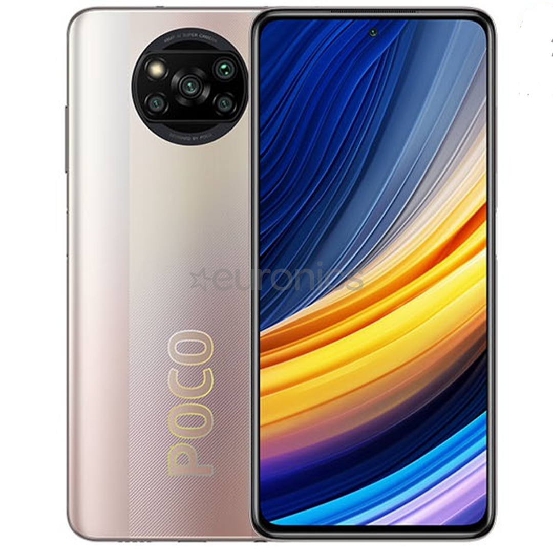 Poco X3 Pro 128 GB, brown - Smartphone