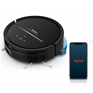 Tefal X-plorer Serie 80 Total Care, sausā un mitrā uzkopšana, melna - Robots putekļu sūcējs