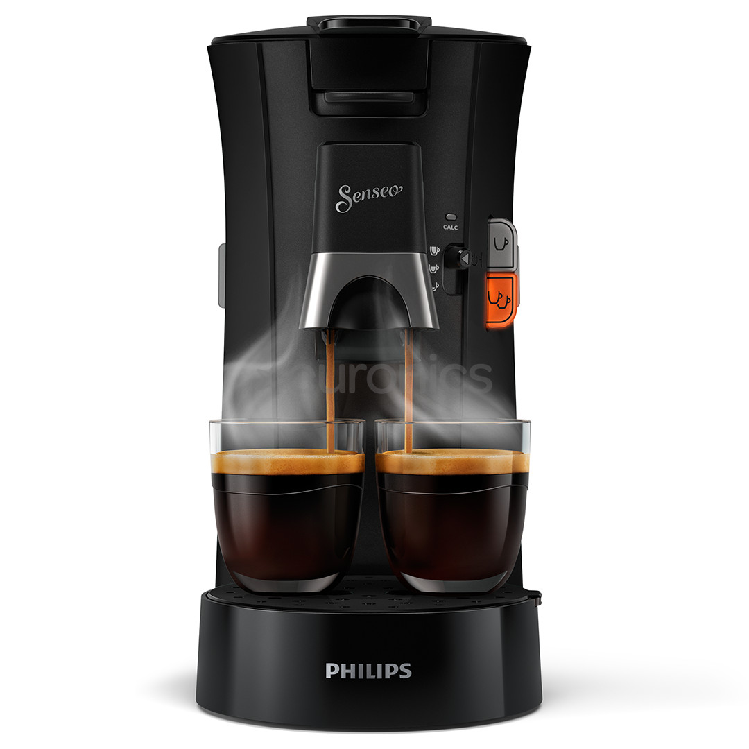 Philips Senseo Select, melna - Maisiņu kafijas automāts