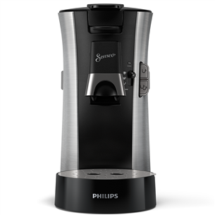 Philips Senseo Select, black/inox - Coffee pod machine