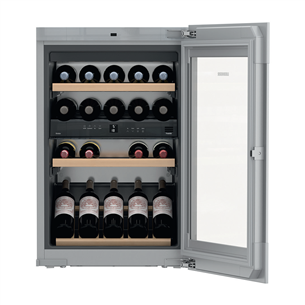 Liebherr, 33 bottles, height 88 cm, black - Built-in Wine Cooler EWTGB1683-21