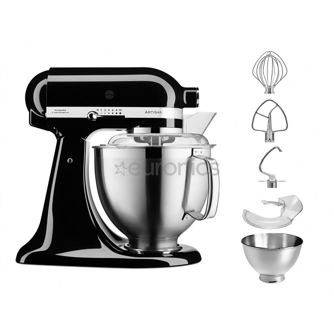 KitchenAid Artisan Exclusive, 4,8 л, 300 Вт, черный - Миксер