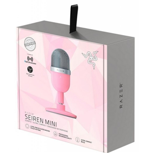 Razer Seiren Mini, rozā - Mikrofons