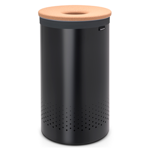 Brabantia, 60 L, melna/brūna - Veļas grozs 120022