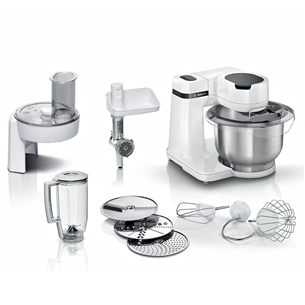 Bosch, 3.8 L/1.25 L, 700 W, balta - Virtuves kombains MUMS2EW30