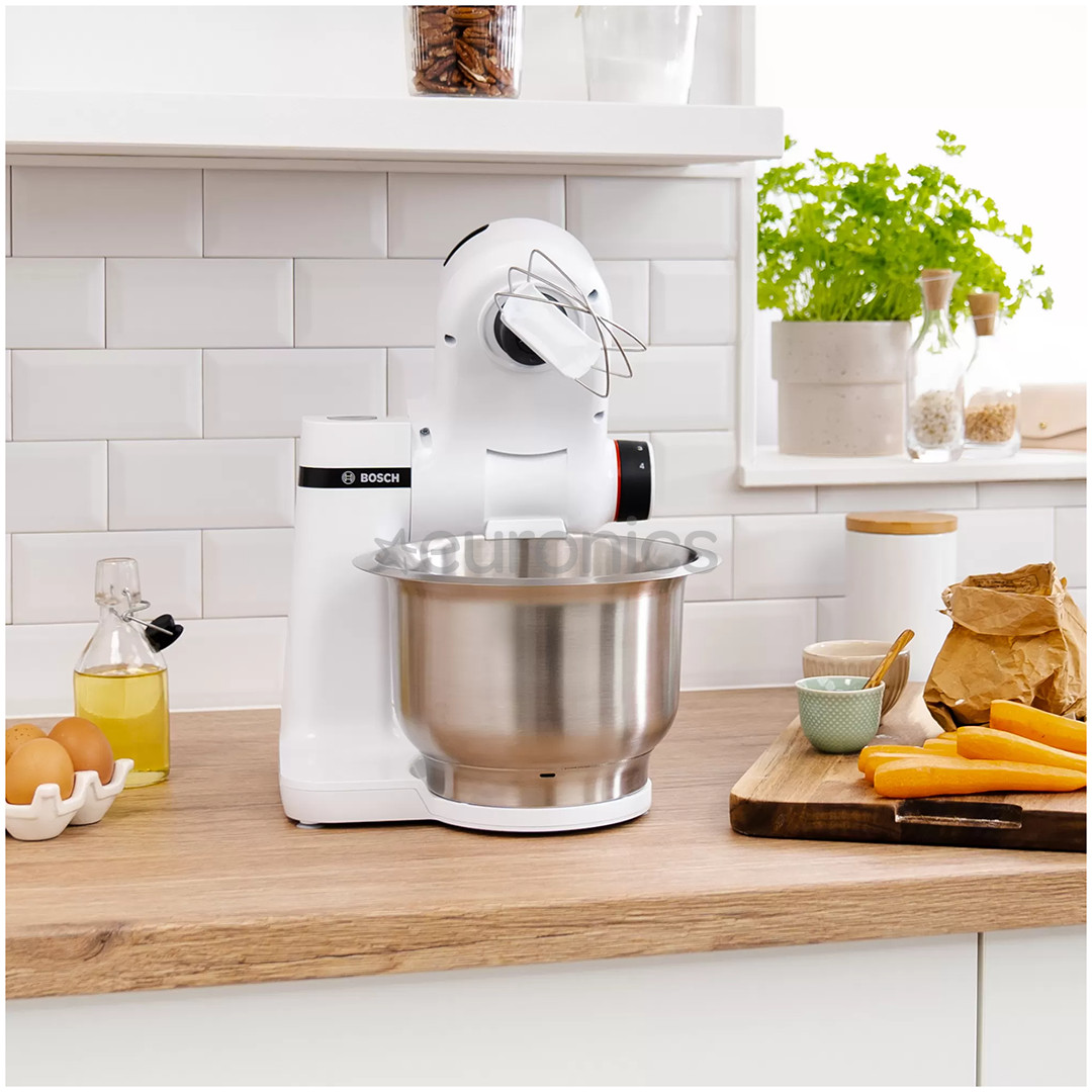 Bosch, 3.8 L/1.25 L,700 W, white - Kitchen machine