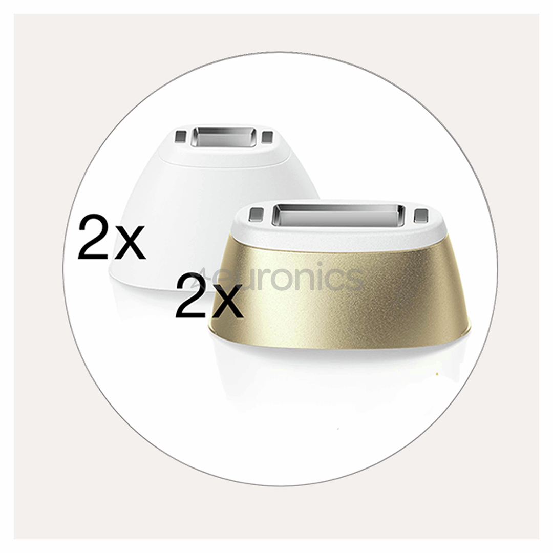 Braun Silk-expert Pro 5, Venus Extra Smooth skuveklis, somiņa, balta/zelta - Fotoepilators