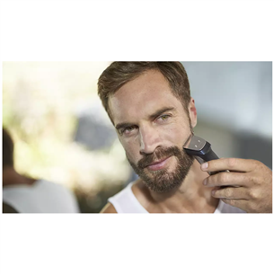 Philips OneBlade Multigroom 9000 Series, 13 в 1, серебристый/черный - Мультитриммер