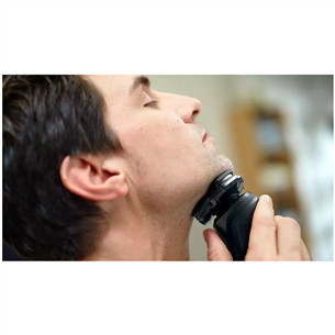 Philips 5000 Wet & Dry, melna/sarkana - Skuveklis