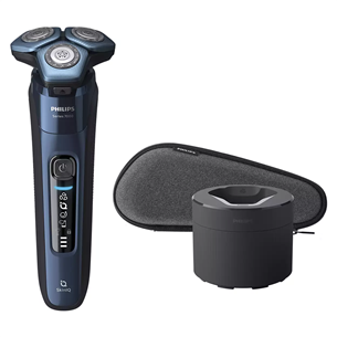 Philips 7000 Wet & Dry, zila/melna - Skuveklis S7782/50