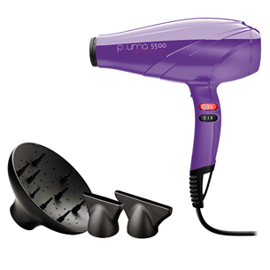 GA.MA Pluma 5500 Endurance Ion, 2400 W, violet - Hair dryer