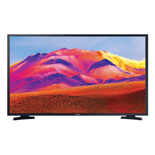 Samsung LCD FHD, 32'', sānu statīvs, melna, Televizors