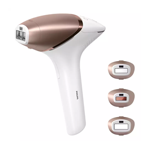 Philips Lumea IPL 9000, white/pink - IPL hair removal BRI955/00