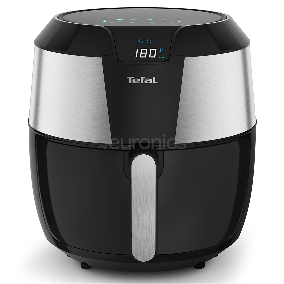 Tefal Easy Fry Deluxe XXL, 1700 Вт, черный/нерж. сталь - Аэрогриль