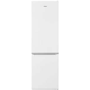 Whirlpool, 372 L, height 202 cm, white - Refrigerator