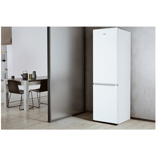 Whirlpool, 372 L, height 202 cm, white - Refrigerator
