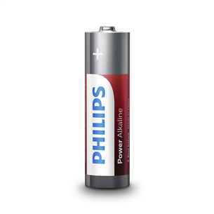Philips Power Alkaline, AA/LR6P, 20 gab. - Baterijas