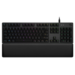 Logitech G513 Carbon Lightsynch, GX Red, mehaniskā, SWE, melna - Klaviatūra 920-009337