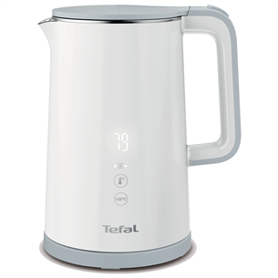 Tefal Sense, 1.5 L, temperatūras regulācija, balta - Tējkanna