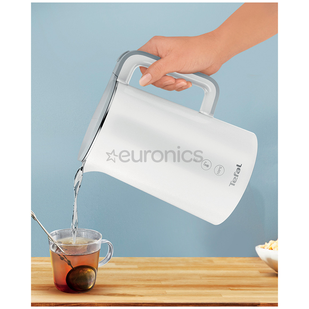 Tefal Sense, 1.5 L, variable thermostat, white - Kettle