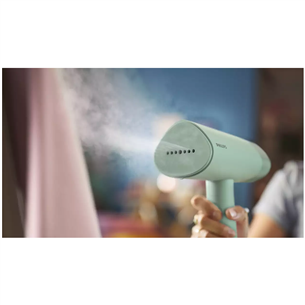 Philips 3000, 1000 W, green - Handheld garment steamer