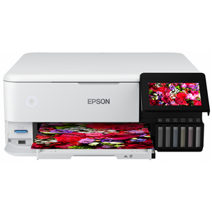 Epson EcoTank L8160, белый - Многофункциональный цветной струйный принтер / фотопринтер C11CJ20402