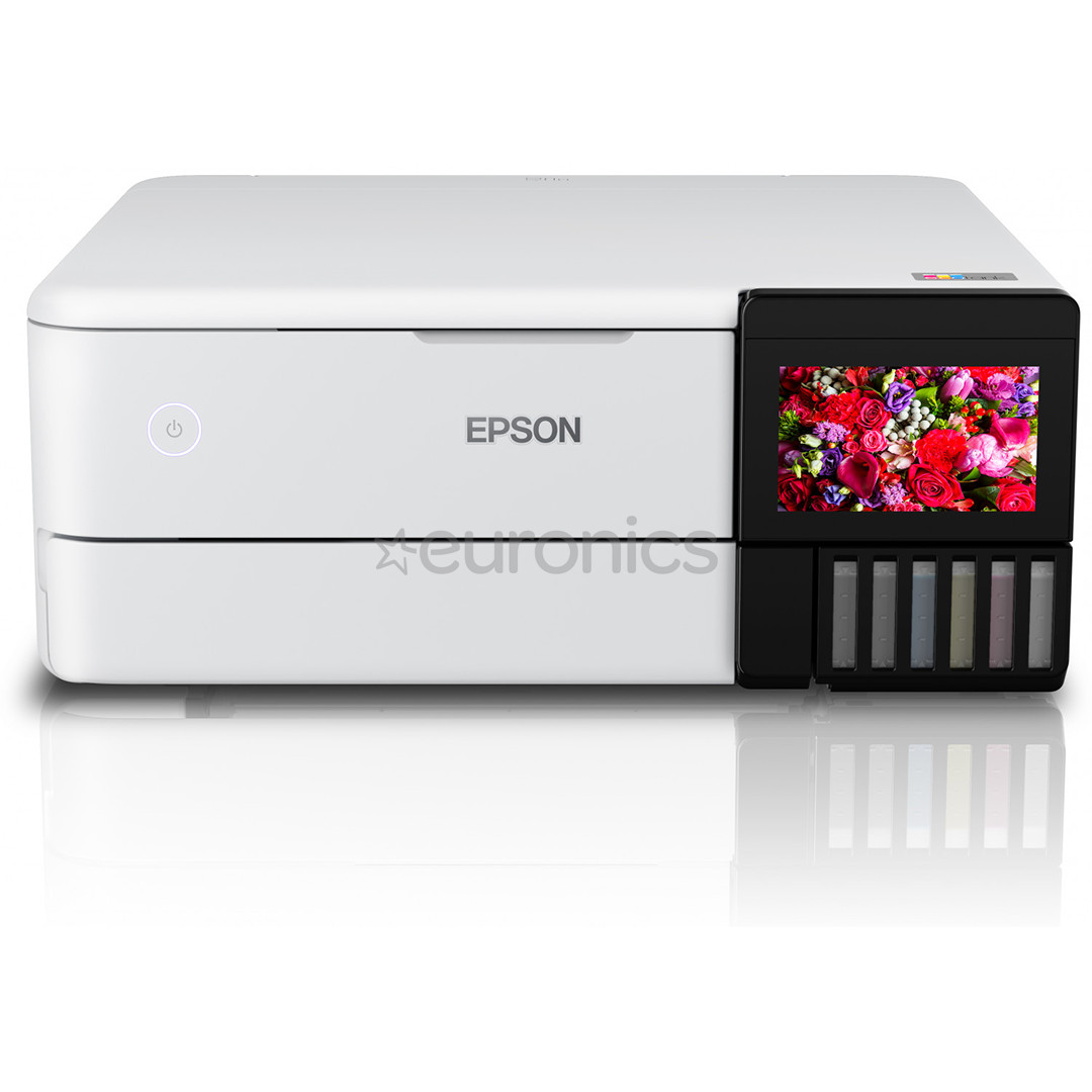 Epson EcoTank L8160, WiFi, LAN, white - Multifunctional Color Inkjet Printer/Photo Printer