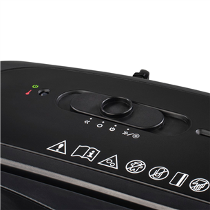 Hama Home X10CD, 15 l, melna - Papīra smalcinātājs