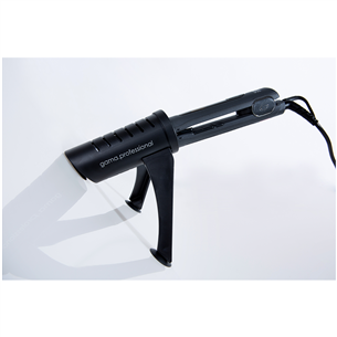 GA.MA IQ Perfetto, black - Hair dryer holder