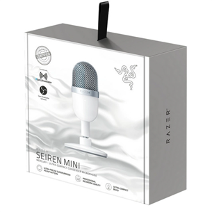 Razer Seiren Mini, USB, white - Microphone