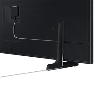 Samsung The Frame QLED 4K UHD, 55'', feet stand, black - TV