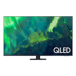 Samsung QLED 4K UHD, 65'', центральная подставка, черный - Телевизор