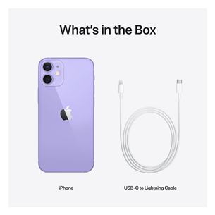Apple iPhone 12 mini, 64 GB, violeta - Viedtālrunis